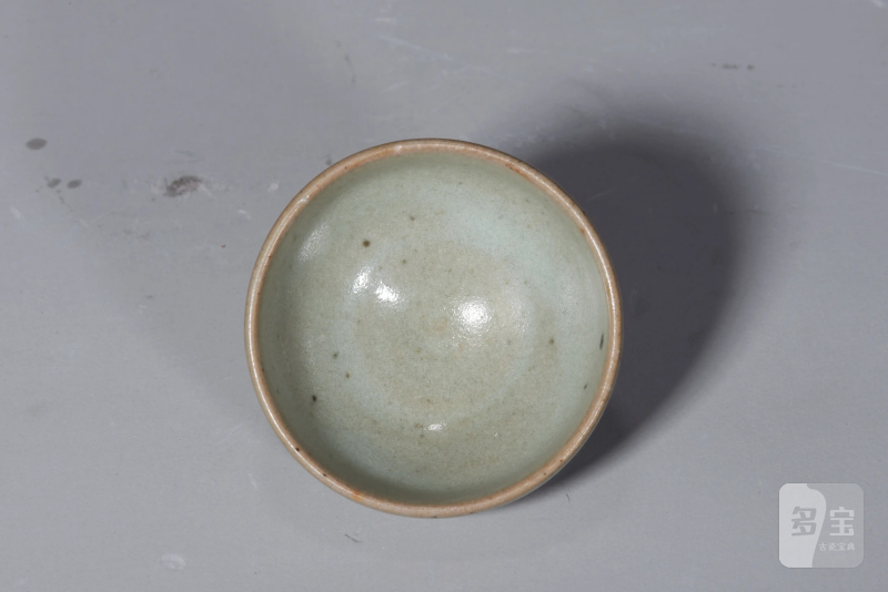 明代 钧窑青釉小杯 - 图7